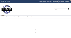 Desktop Screenshot of bendgarbage.com